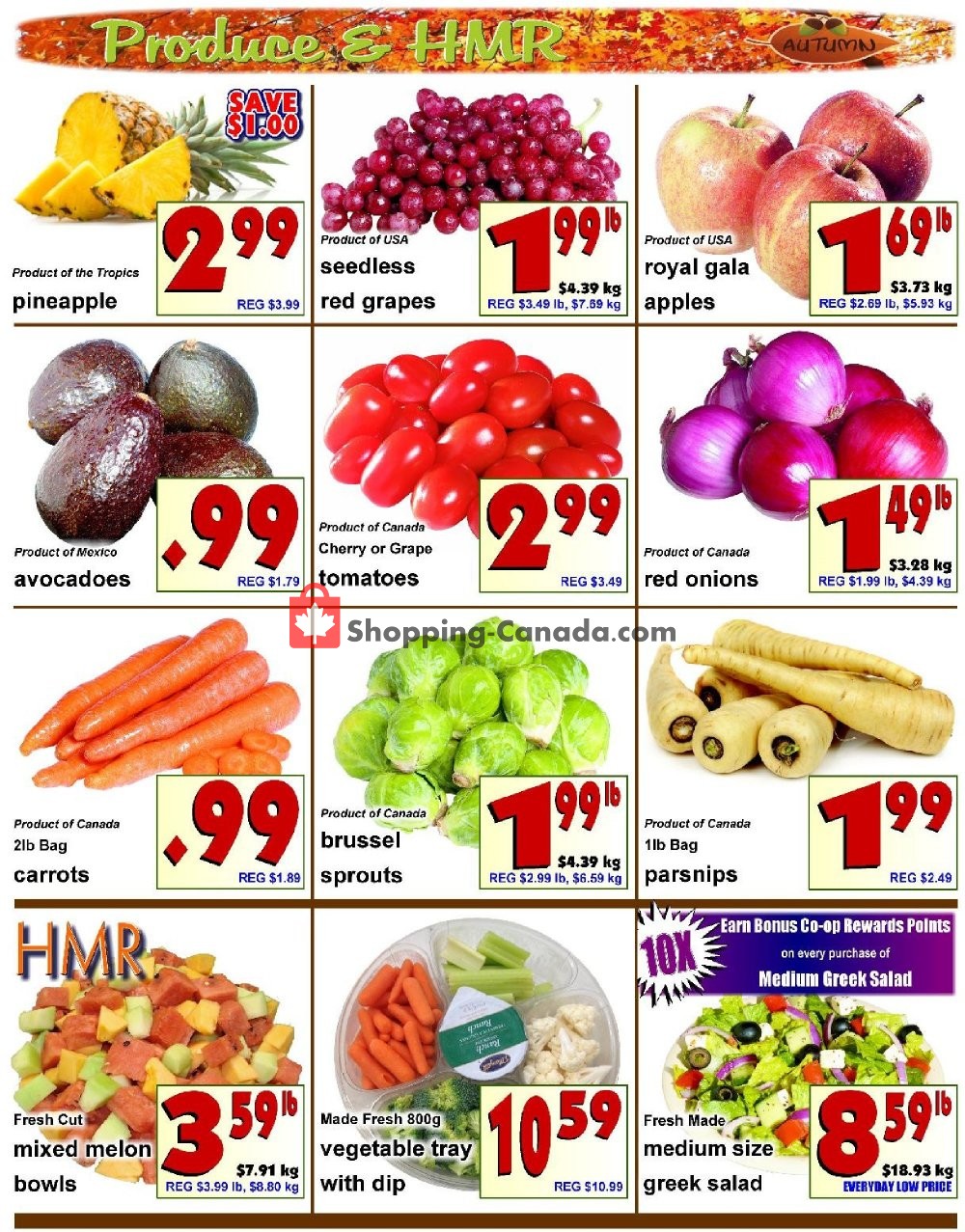 Fredericton Co-op flyer from Friday October 19, 2018 to Thursday October 25, 2018 - page 2