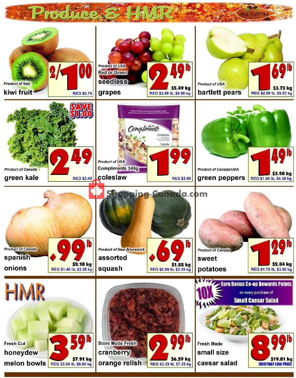 Fredericton Co-op flyer from Friday October 5, 2018 to Thursday October 11, 2018 - page 2