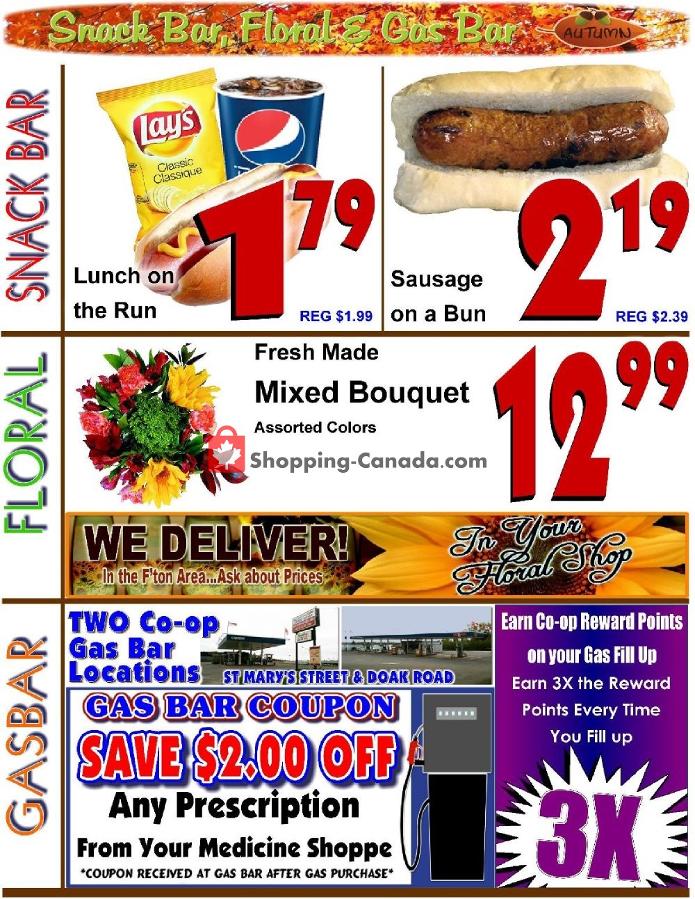 Fredericton Co-op flyer from Friday October 5, 2018 to Thursday October 11, 2018 - page 3