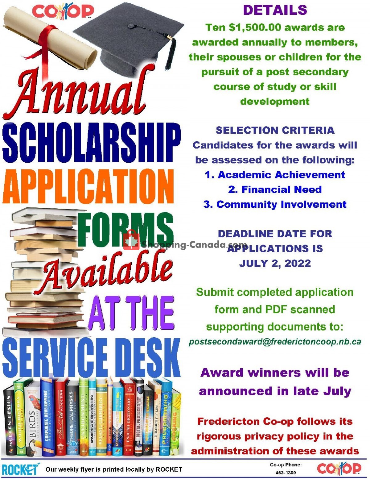 Fredericton Co-op flyer from Thursday June 30, 2022 to Wednesday July 6, 2022 - page 12