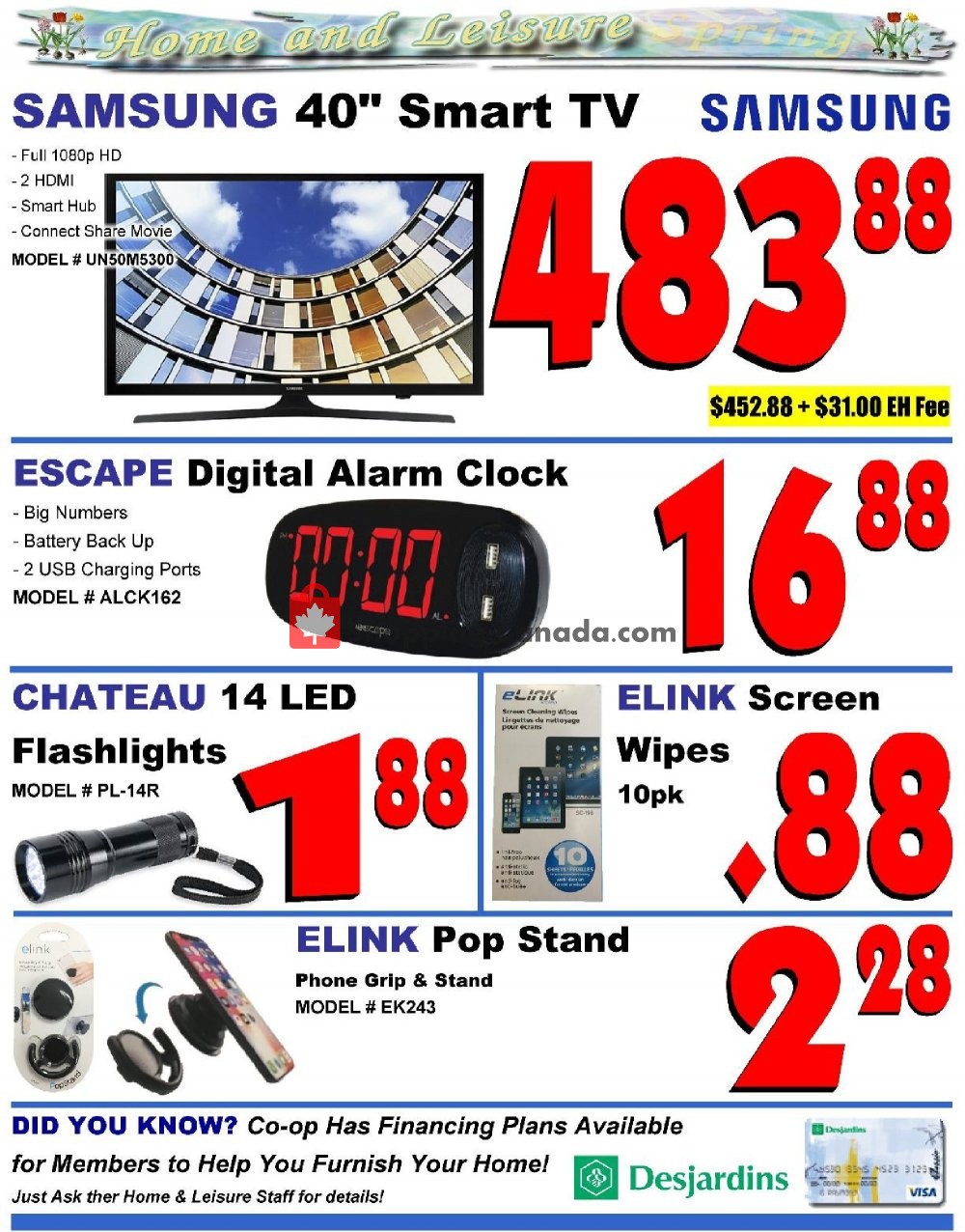 Fredericton Co-op flyer from Thursday March 14, 2019 to Wednesday March 20, 2019 - page 13