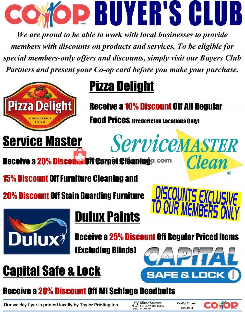 Fredericton Co-op flyer from Thursday July 4, 2019 to Wednesday July 10, 2019 - page 16