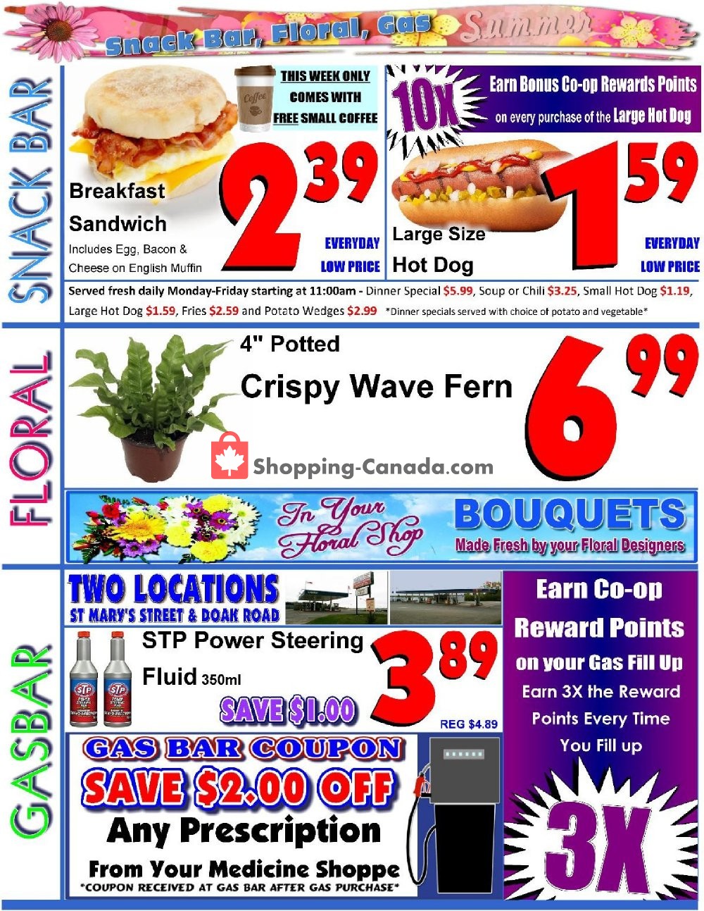 Fredericton Co-op flyer from Thursday July 4, 2019 to Wednesday July 10, 2019 - page 3