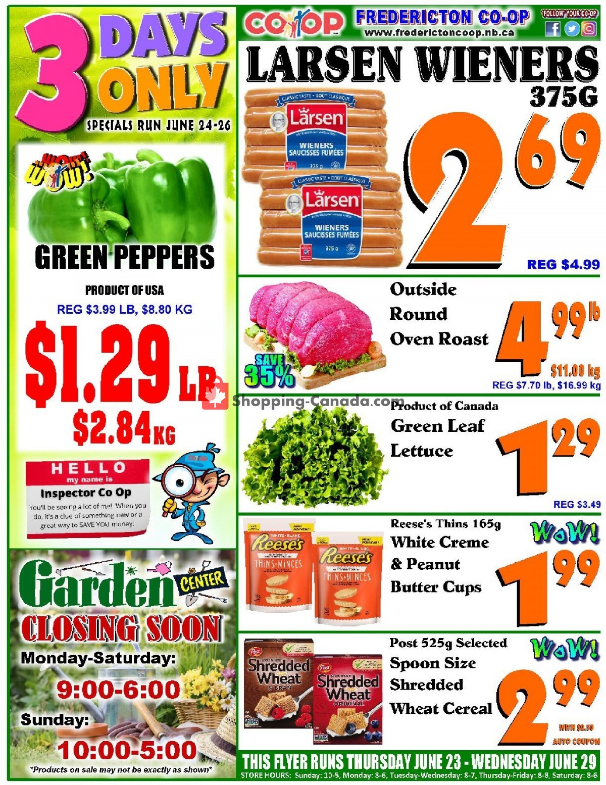 Fredericton Coop Canada, flyer (Special Offer) June 23 June 29