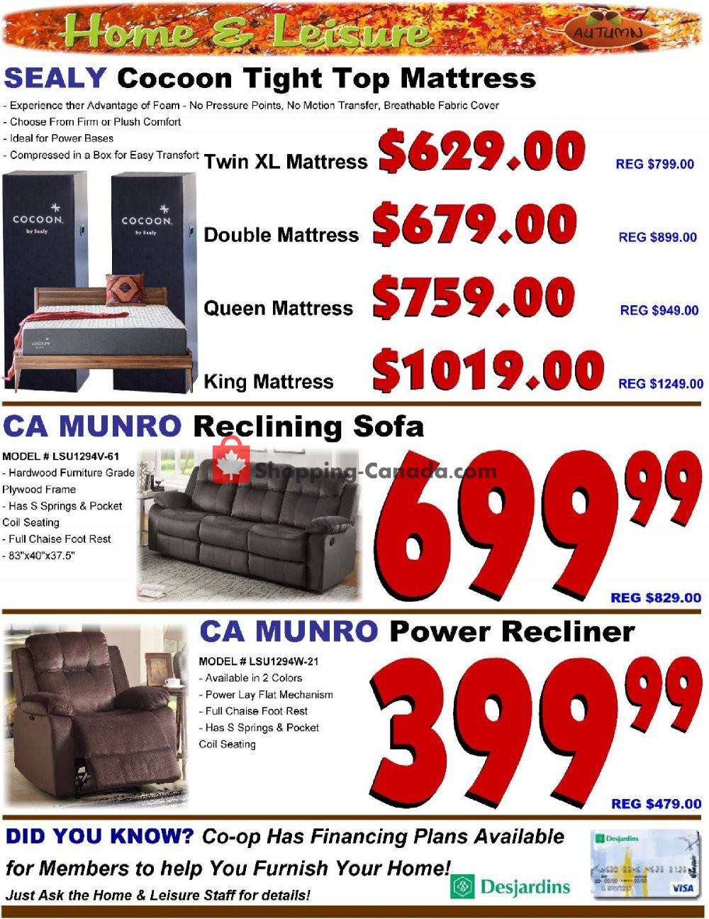 Fredericton Co-op flyer from Thursday November 7, 2019 to Wednesday November 13, 2019 - page 13