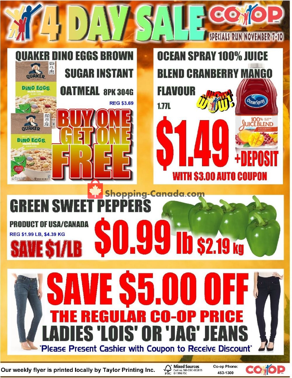 Fredericton Co-op flyer from Thursday November 7, 2019 to Wednesday November 13, 2019 - page 16