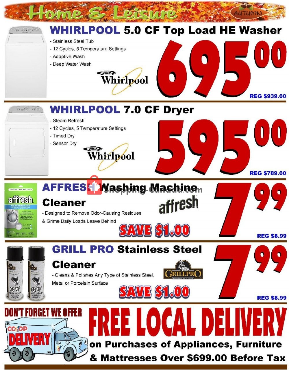 Fredericton Co-op flyer from Thursday October 3, 2019 to Wednesday October 9, 2019 - page 12