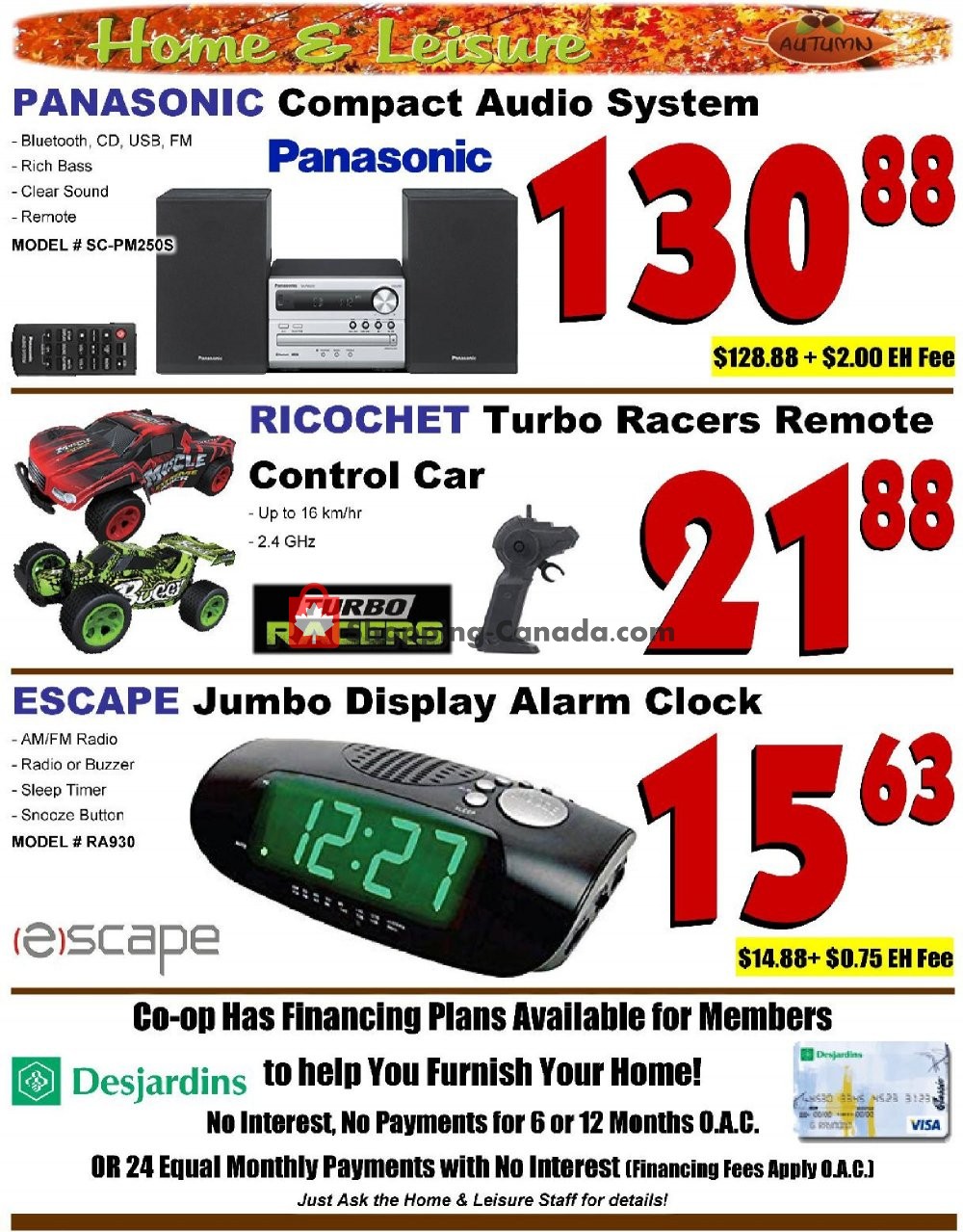 Fredericton Co-op flyer from Thursday October 3, 2019 to Wednesday October 9, 2019 - page 13