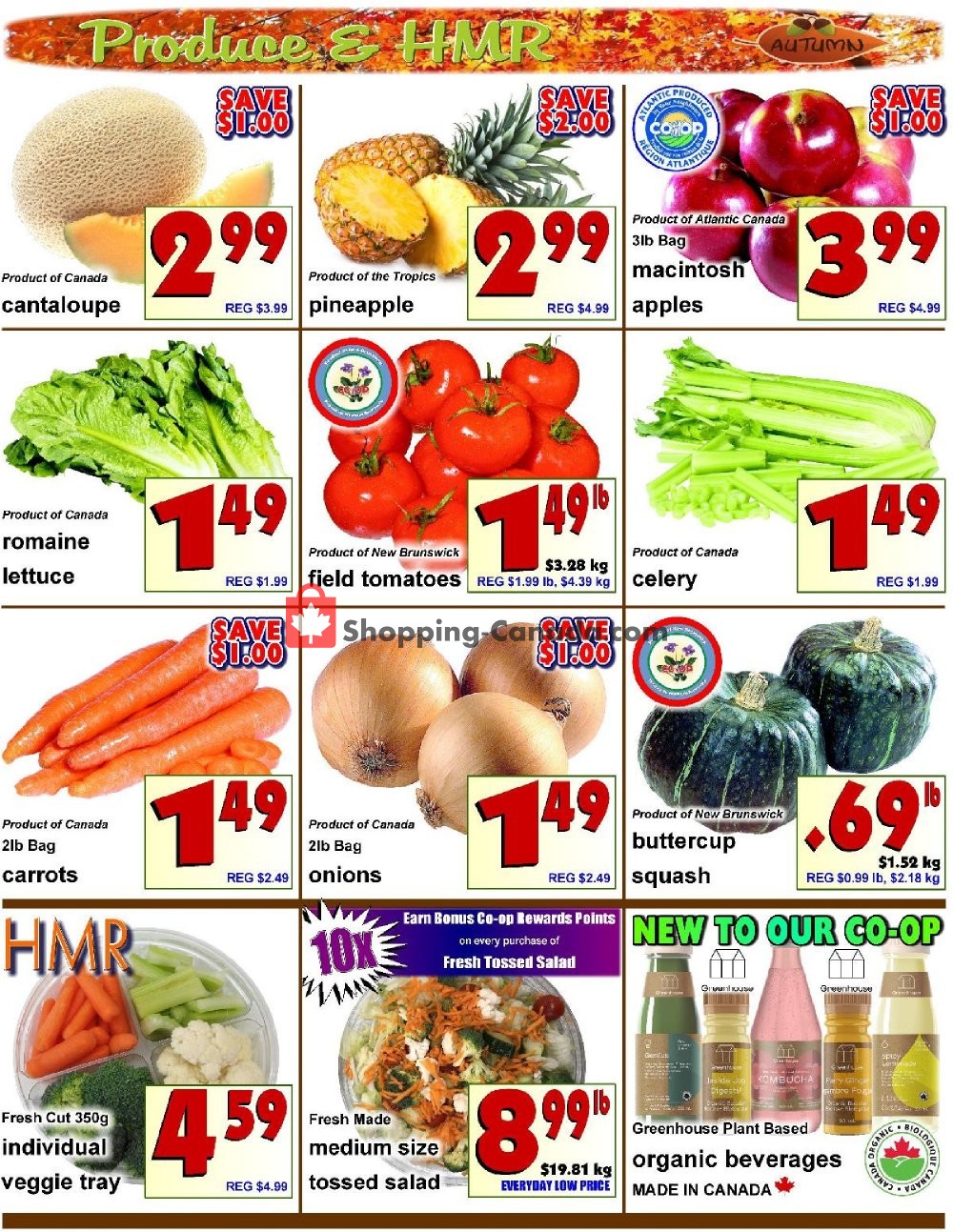 Fredericton Co-op flyer from Thursday October 3, 2019 to Wednesday October 9, 2019 - page 2