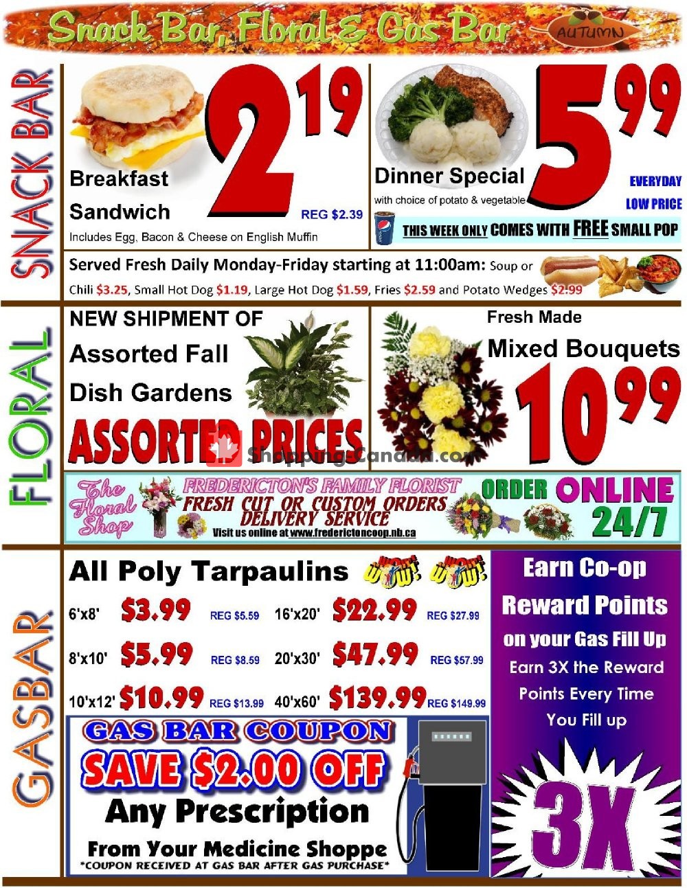 Fredericton Co-op flyer from Thursday October 3, 2019 to Wednesday October 9, 2019 - page 3