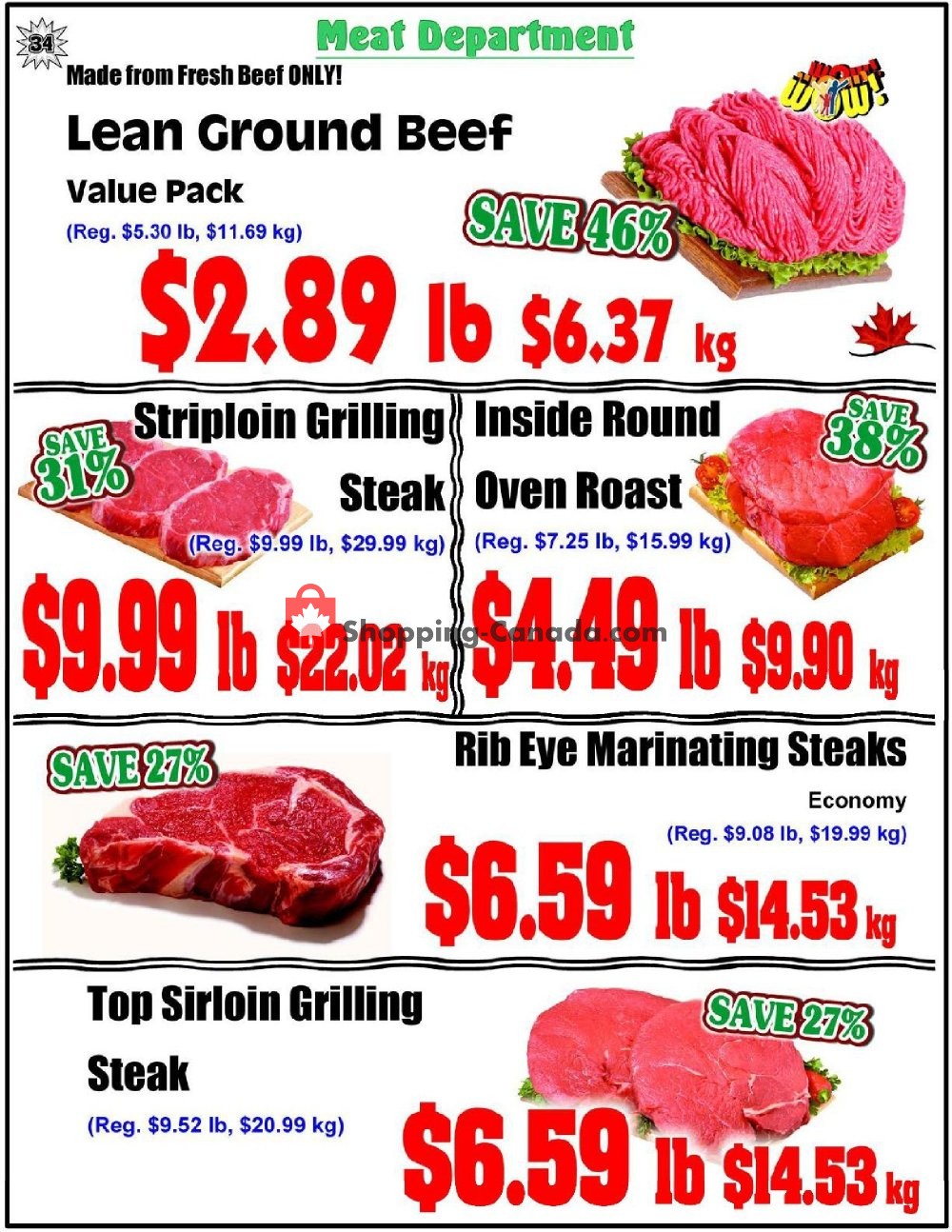 Fredericton Co-op flyer from Thursday May 9, 2019 to Wednesday May 15, 2019 - page 34