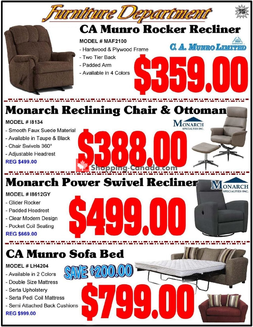 Fredericton Co-op flyer from Thursday May 9, 2019 to Wednesday May 15, 2019 - page 75