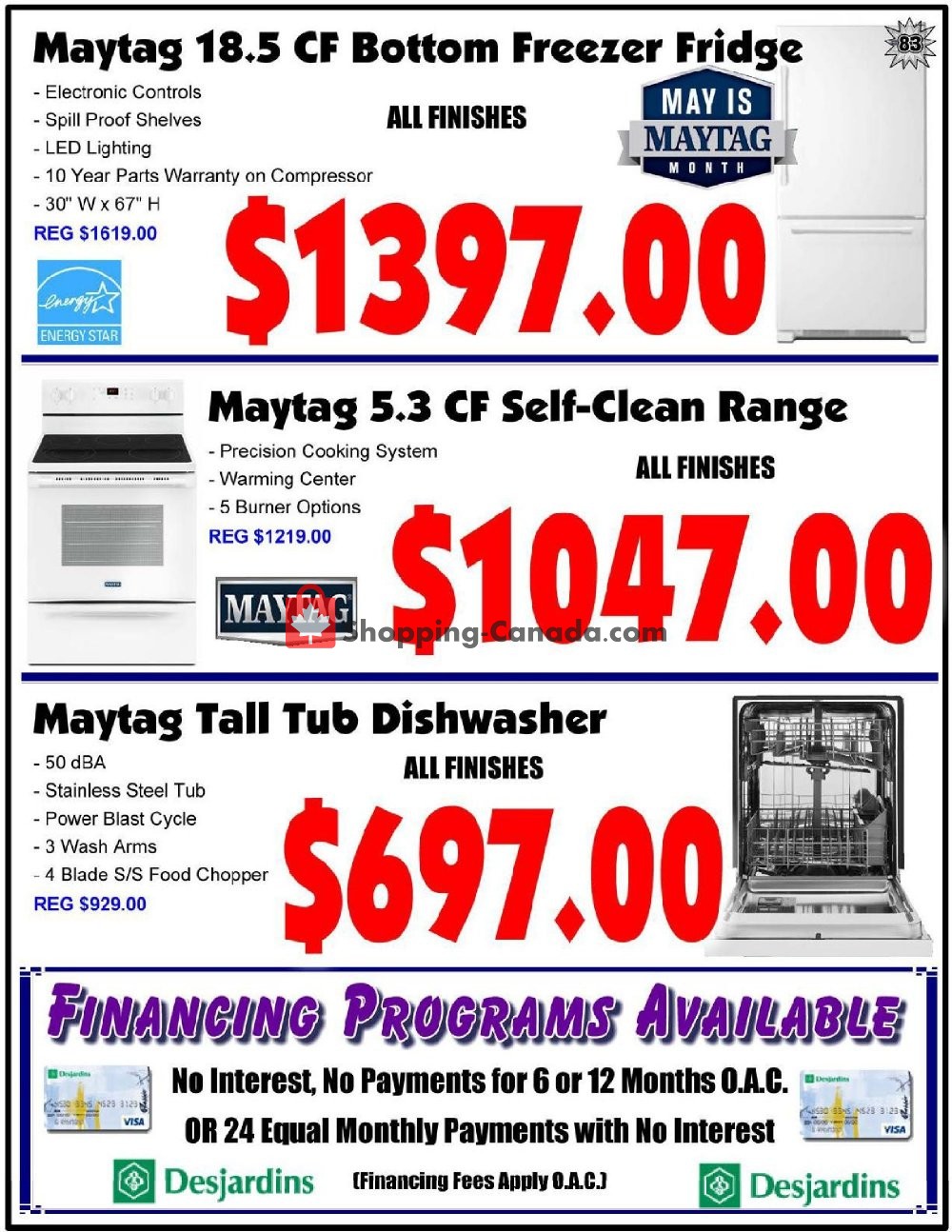 Fredericton Co-op flyer from Thursday May 9, 2019 to Wednesday May 15, 2019 - page 83