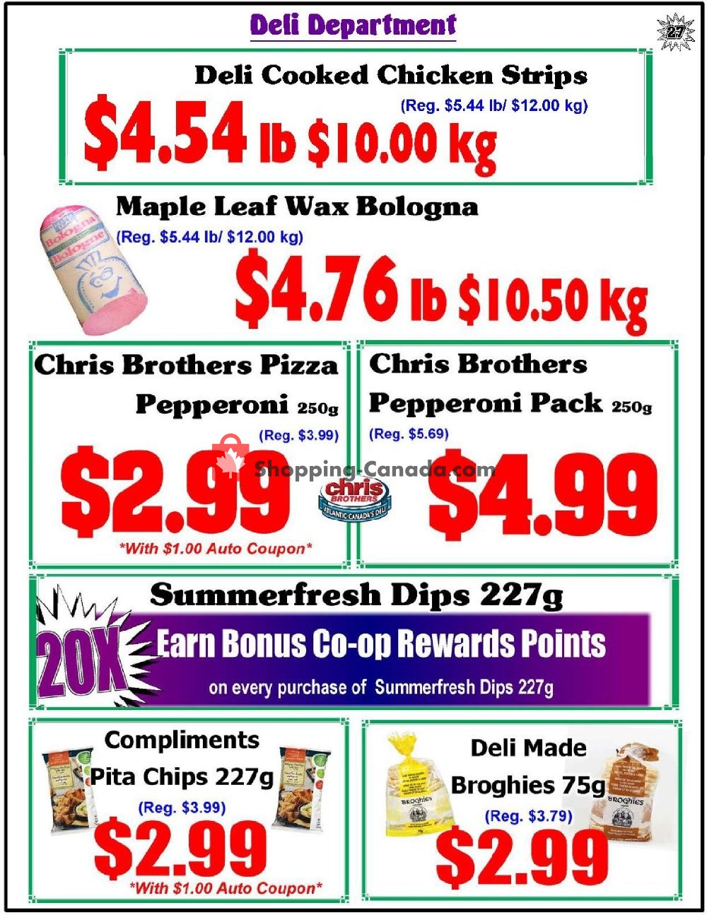 Fredericton Co-op flyer from Thursday January 30, 2020 to Wednesday February 5, 2020 - page 27