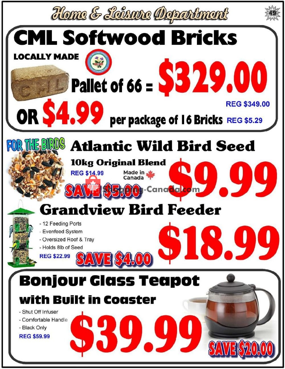 Fredericton Co-op flyer from Thursday January 30, 2020 to Wednesday February 5, 2020 - page 49