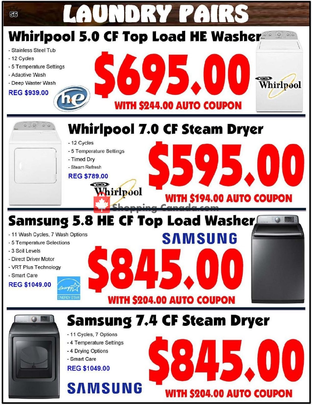 Fredericton Co-op flyer from Thursday January 30, 2020 to Wednesday February 5, 2020 - page 56