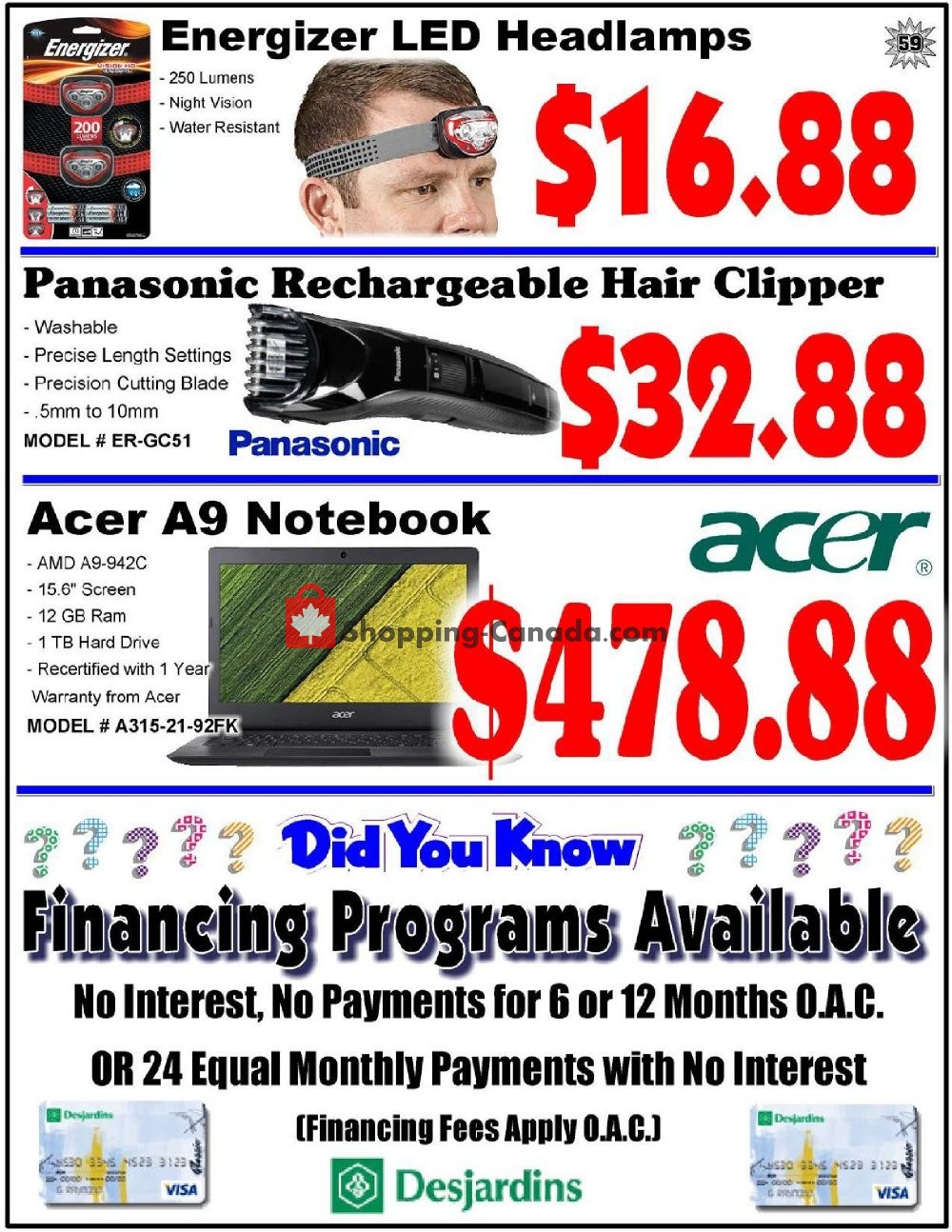 Fredericton Co-op flyer from Thursday January 30, 2020 to Wednesday February 5, 2020 - page 59