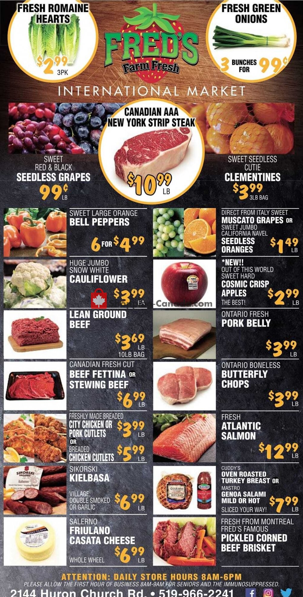 Fred's Farm Fresh flyer from Wednesday January 13, 2021 to Tuesday January 19, 2021 - page 1