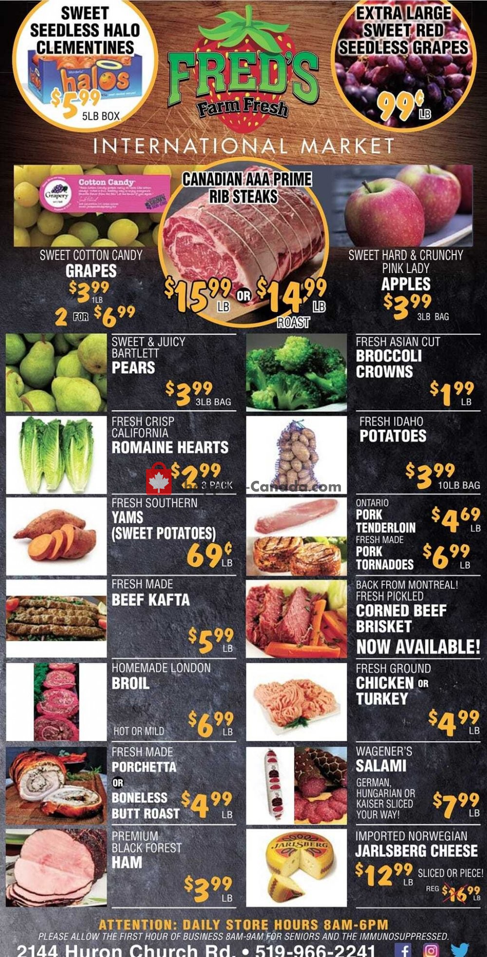 Fred's Farm Fresh flyer from Wednesday January 20, 2021 to Tuesday January 26, 2021 - page 1