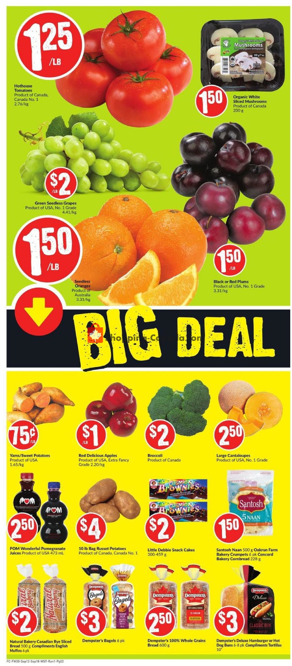 FreshCo flyer from Thursday September 12, 2019 to Wednesday September 18, 2019 - page 2