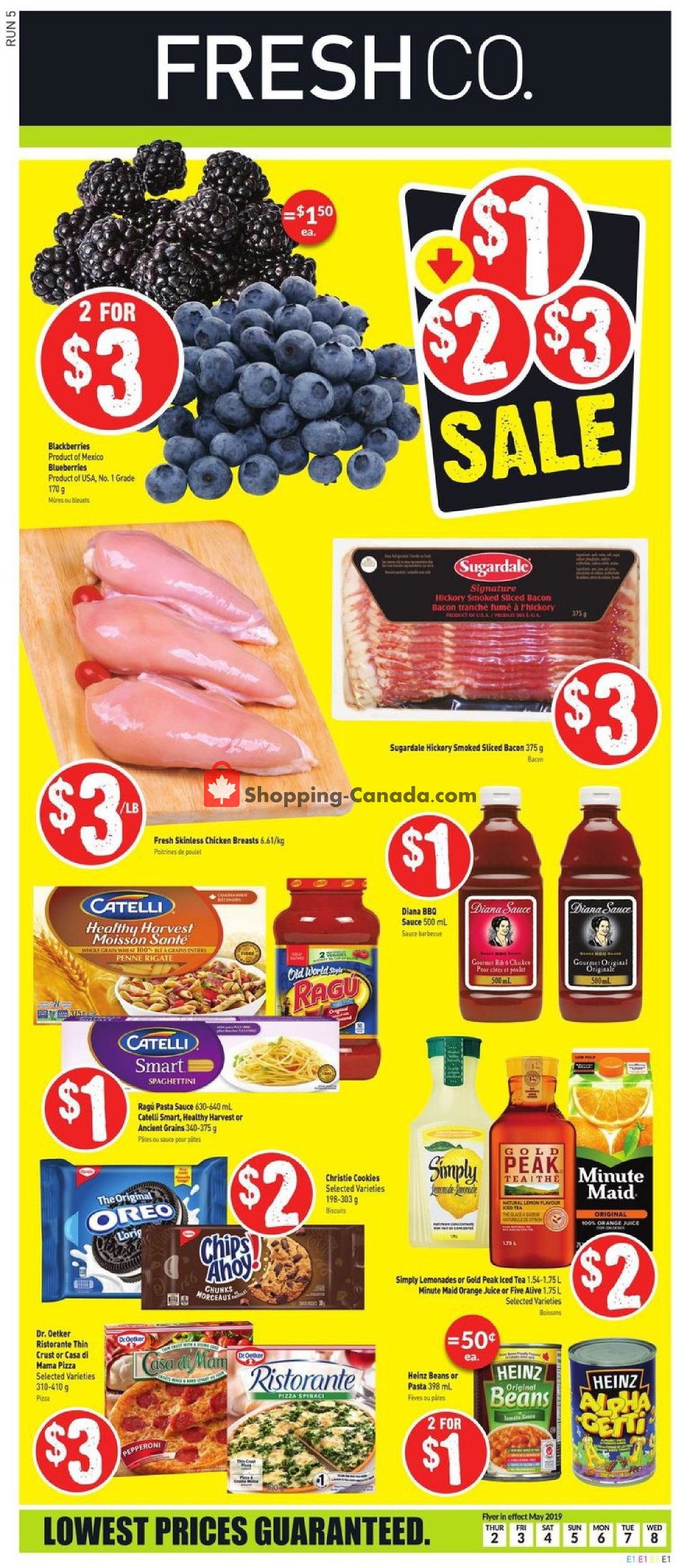 FreshCo flyer from Thursday May 2, 2019 to Wednesday May 8, 2019 - page 1