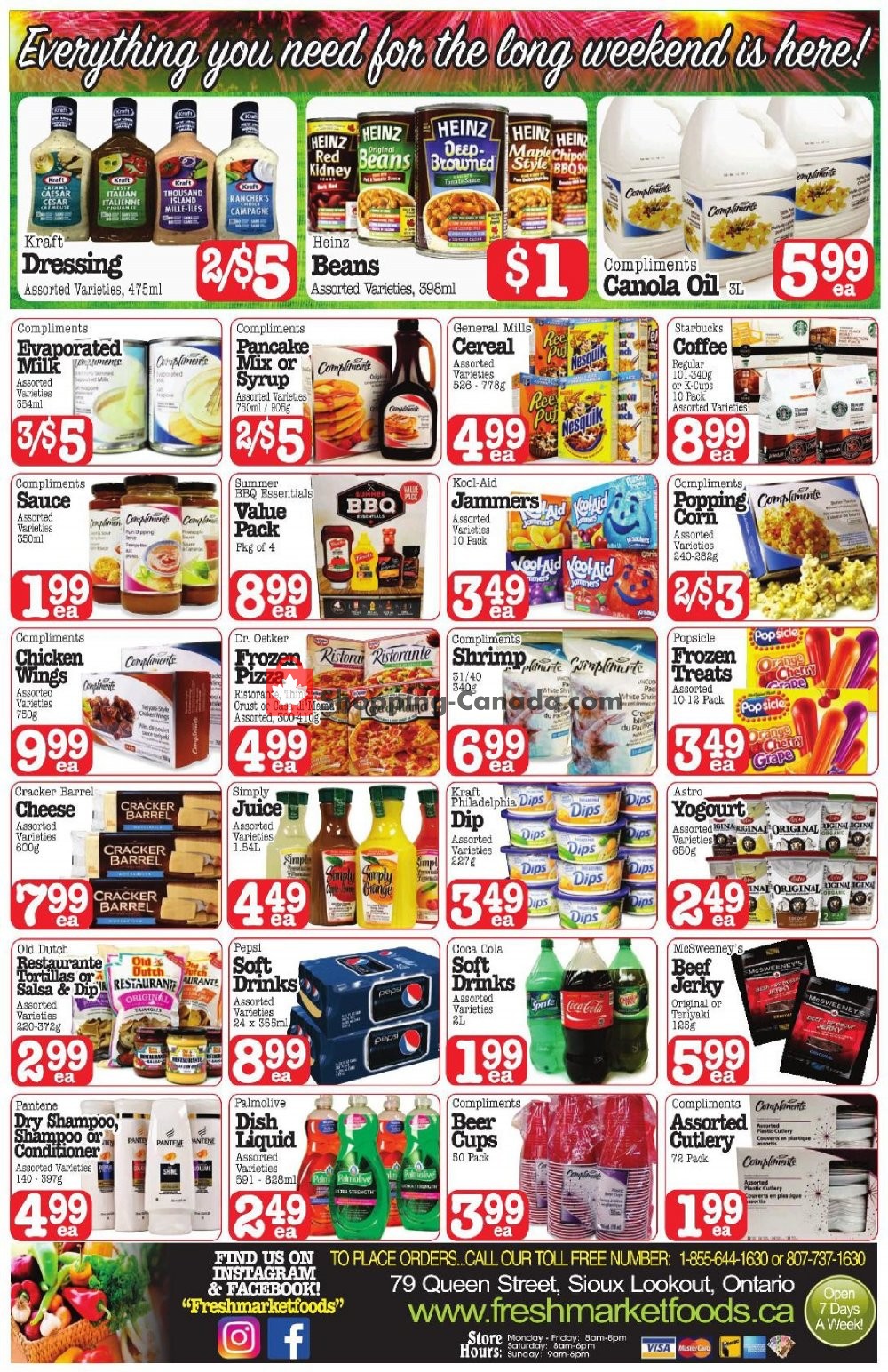 Fresh Market Foods flyer from Friday June 28, 2019 to Thursday July 11, 2019 - page 4