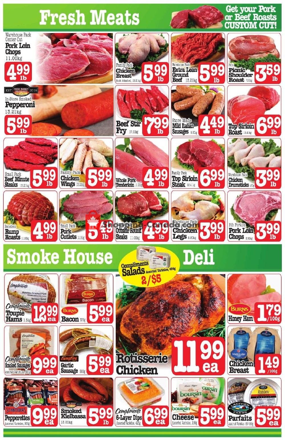 Fresh Market Foods flyer from Friday October 4, 2019 to Thursday October 10, 2019 - page 2