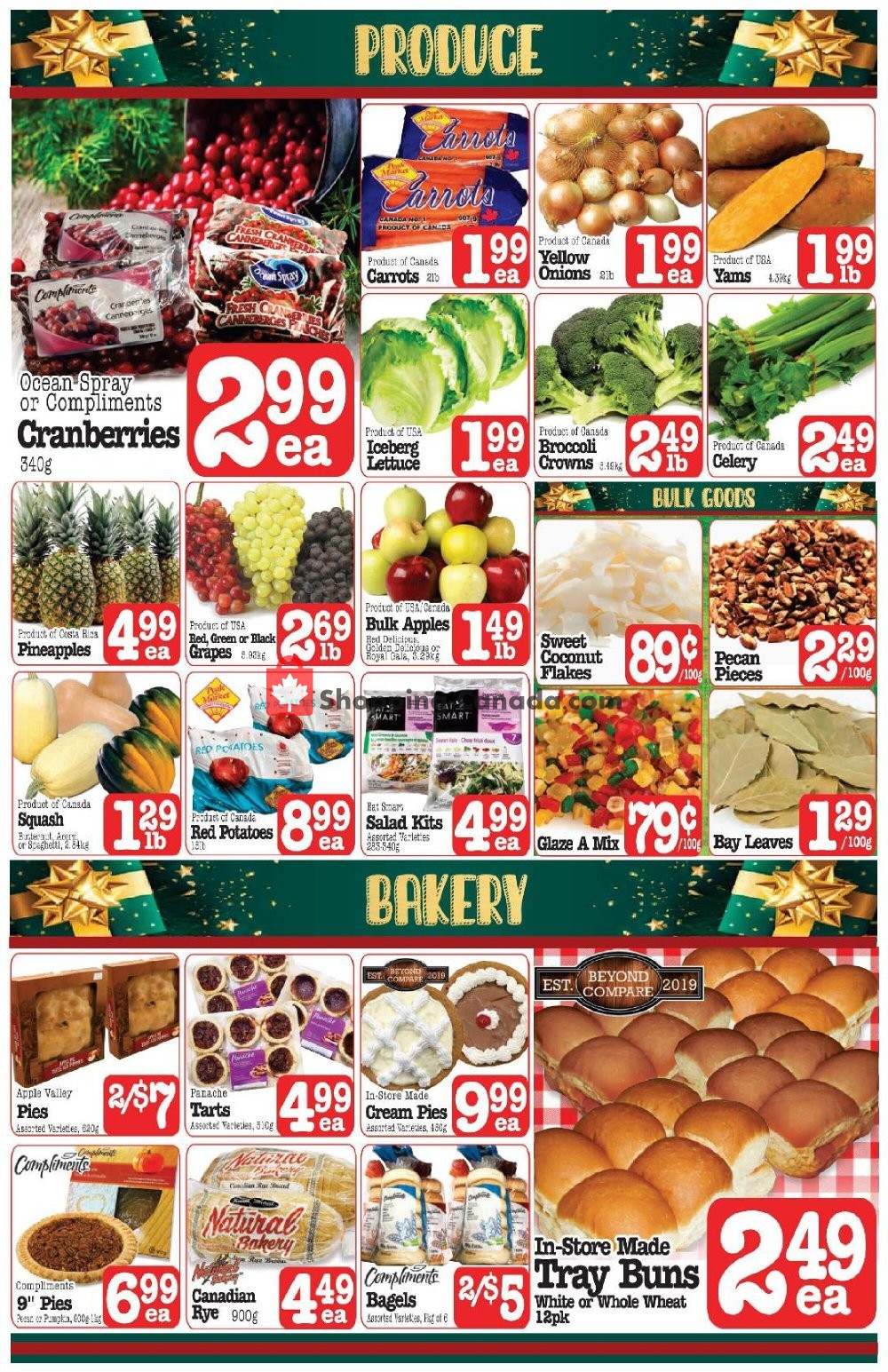 Fresh Market Foods flyer from Friday December 18, 2020 to Thursday December 31, 2020 - page 3