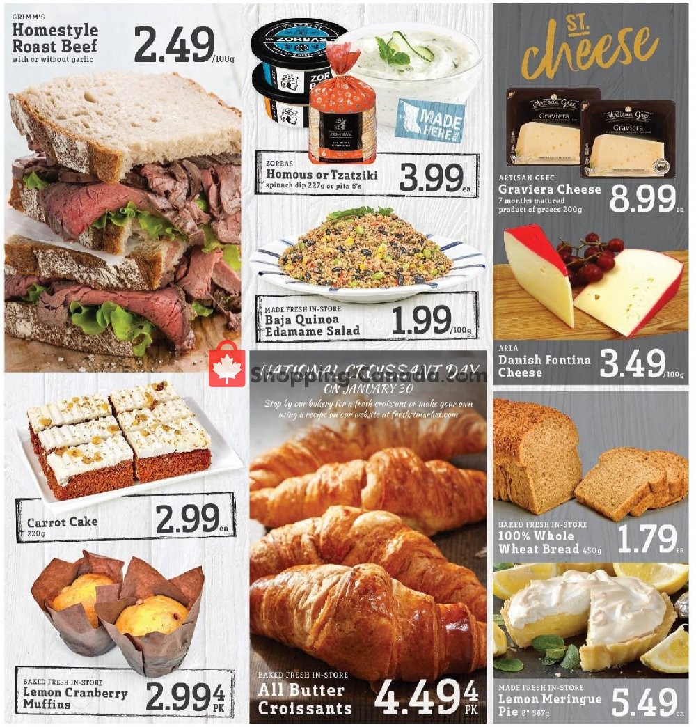 Fresh St. Market flyer from Friday January 25, 2019 to Thursday January 31, 2019 - page 3