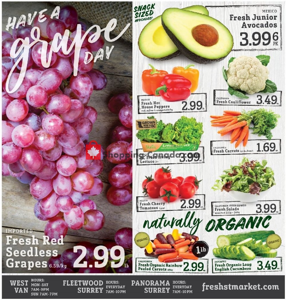 Fresh St. Market flyer from Friday January 25, 2019 to Thursday January 31, 2019 - page 8