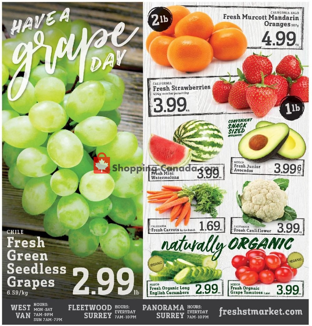Fresh St. Market flyer from Friday March 8, 2019 to Thursday March 14, 2019 - page 8