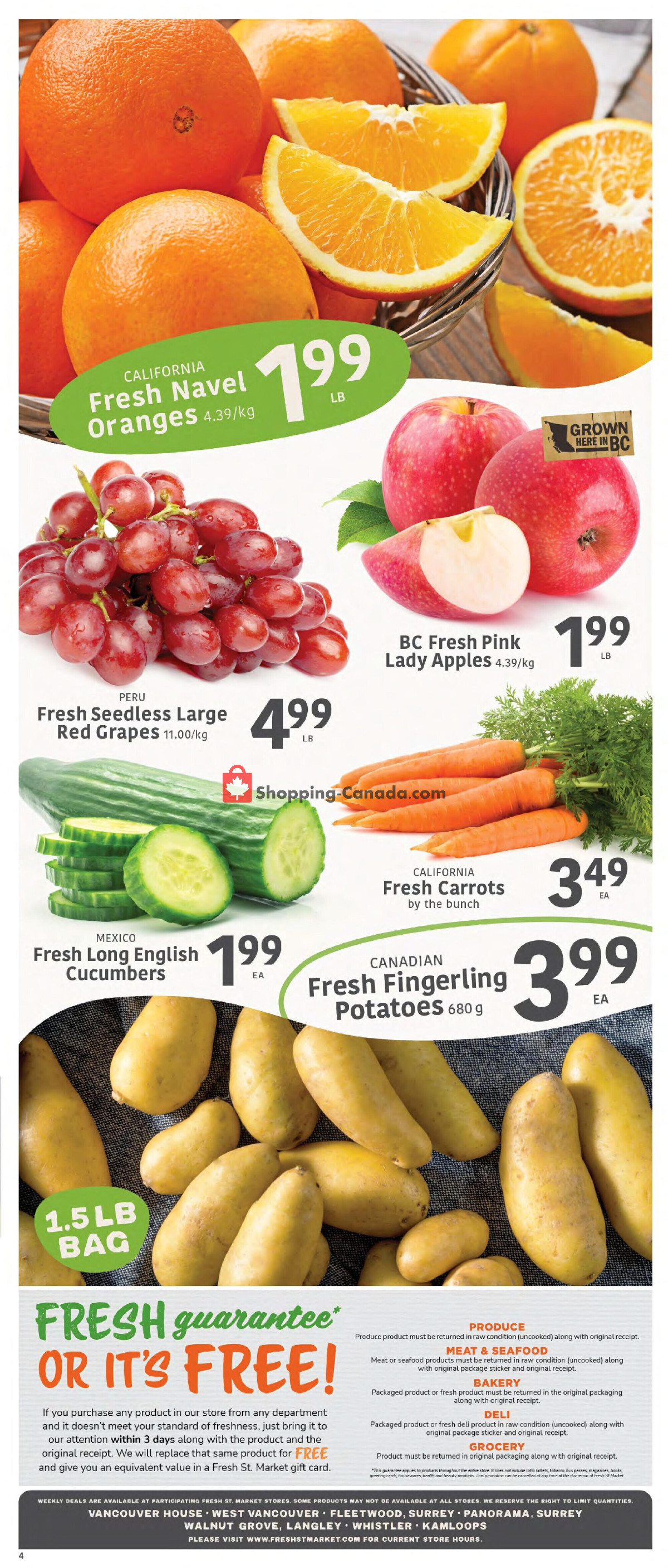 Fresh St. Market flyer from Friday February 23, 2024 to Thursday February 29, 2024 - page 4