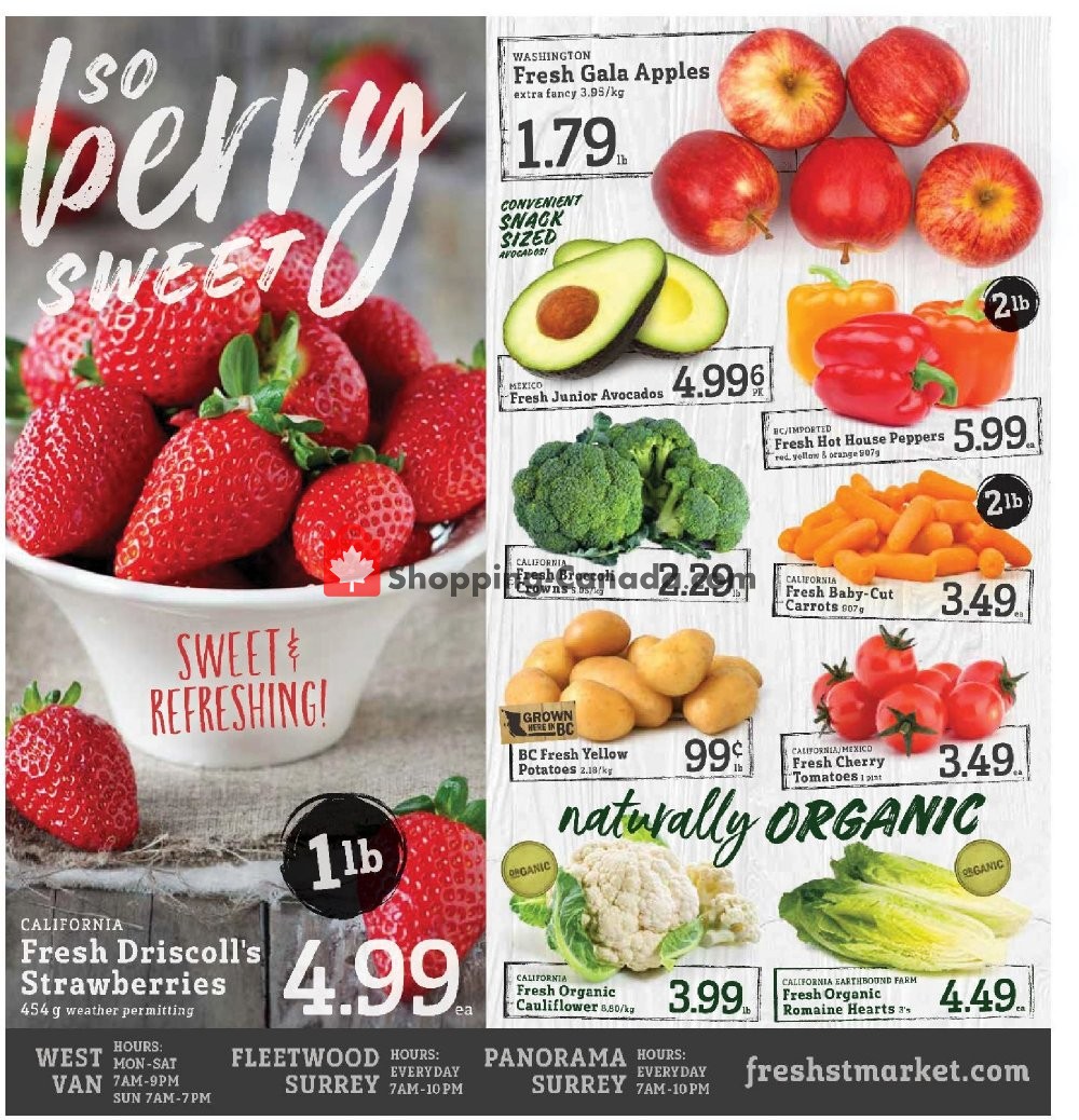 Fresh St. Market flyer from Friday April 12, 2019 to Thursday April 18, 2019 - page 8