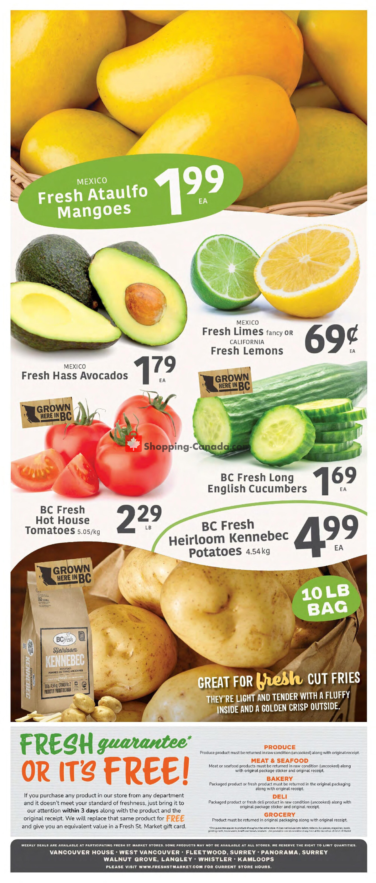Fresh St. Market flyer from Friday May 3, 2024 to Thursday May 9, 2024 - page 5