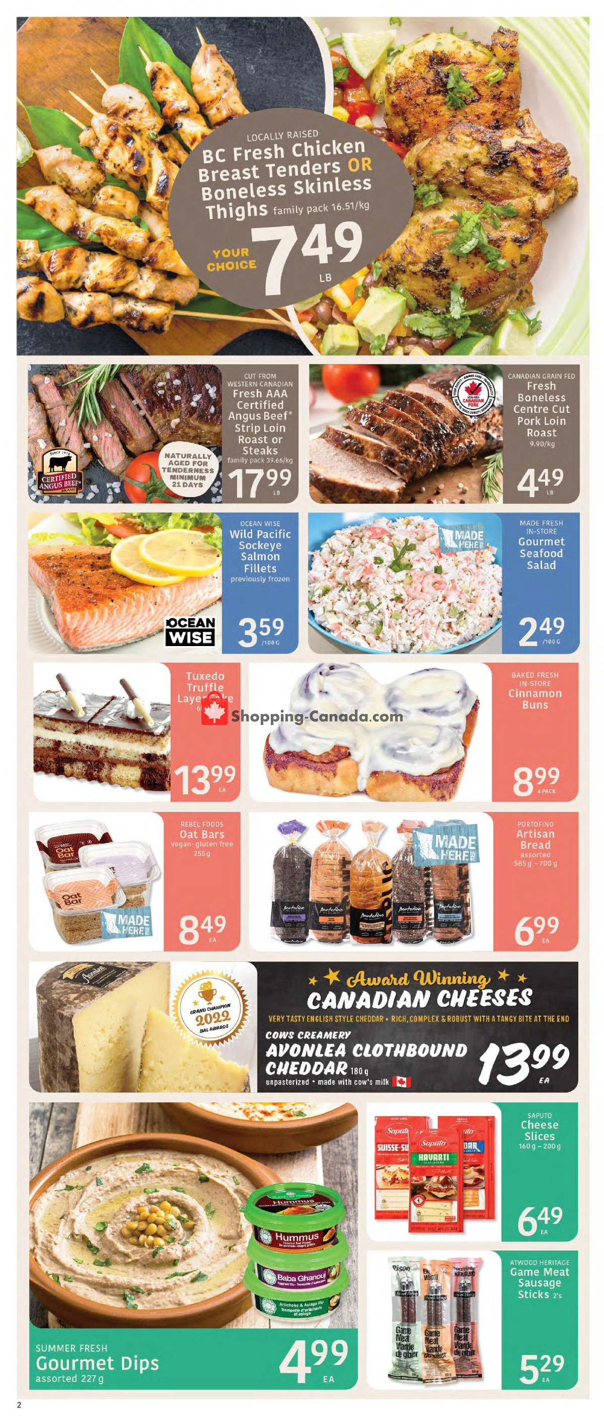 Fresh St. Market flyer from Friday March 8, 2024 to Thursday March 14, 2024 - page 2