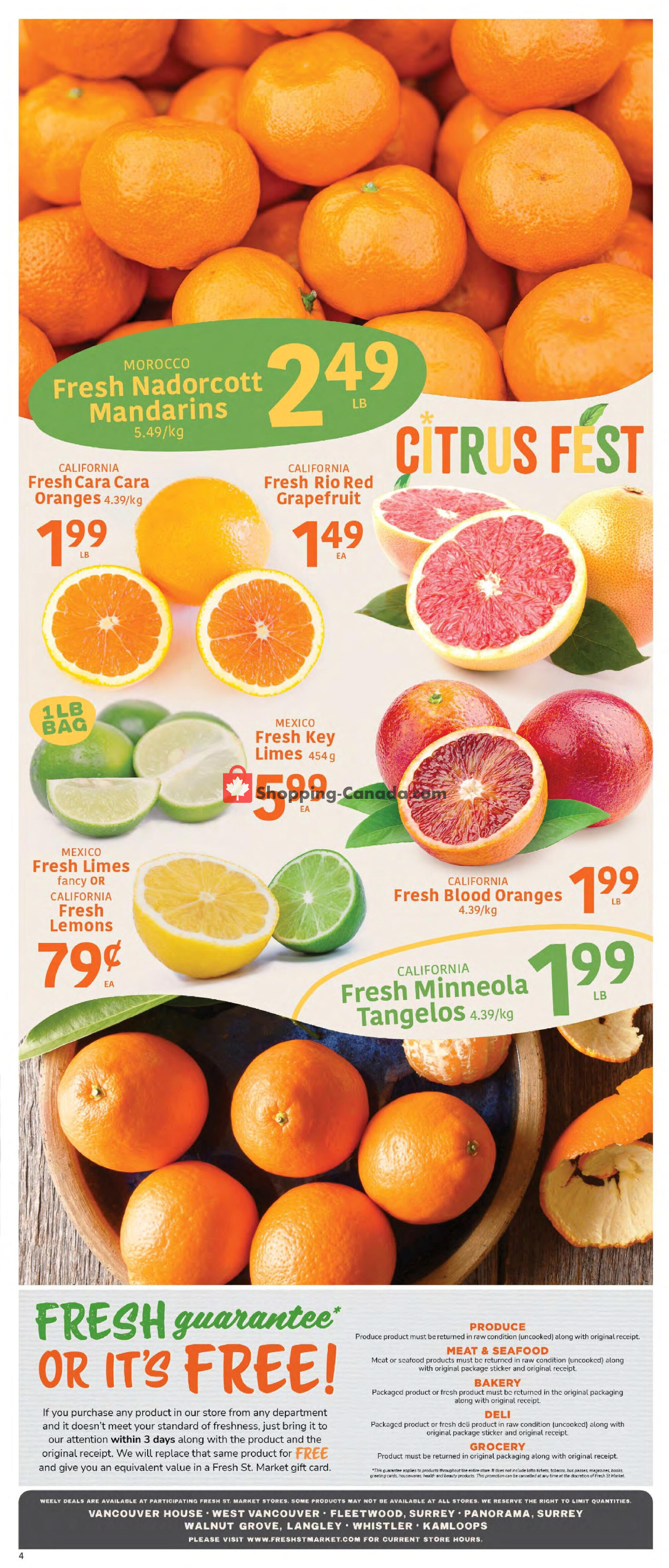 Fresh St. Market flyer from Friday February 16, 2024 to Thursday February 22, 2024 - page 4