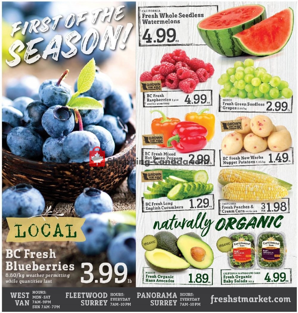 Fresh St. Market flyer from Friday June 28, 2019 to Thursday July 4, 2019 - page 8