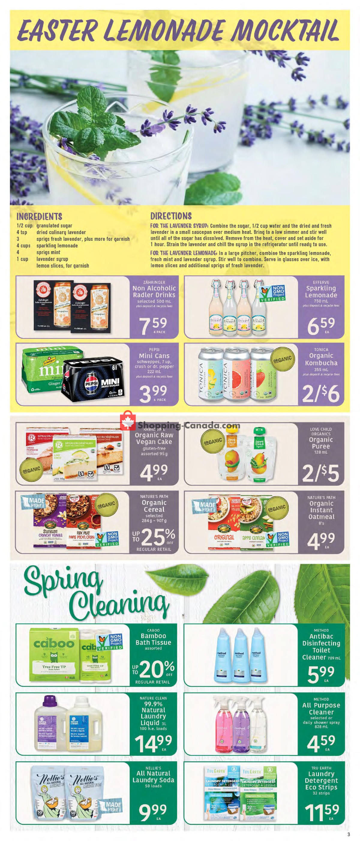 Fresh St. Market flyer from Friday March 29, 2024 to Thursday April 4, 2024 - page 3