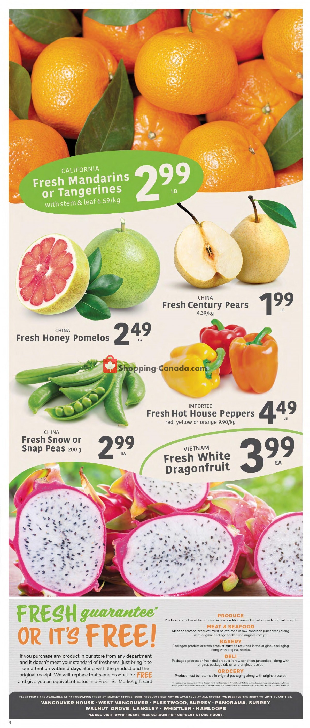 Fresh St. Market flyer from Friday January 20, 2023 to Thursday January 26, 2023 - page 4