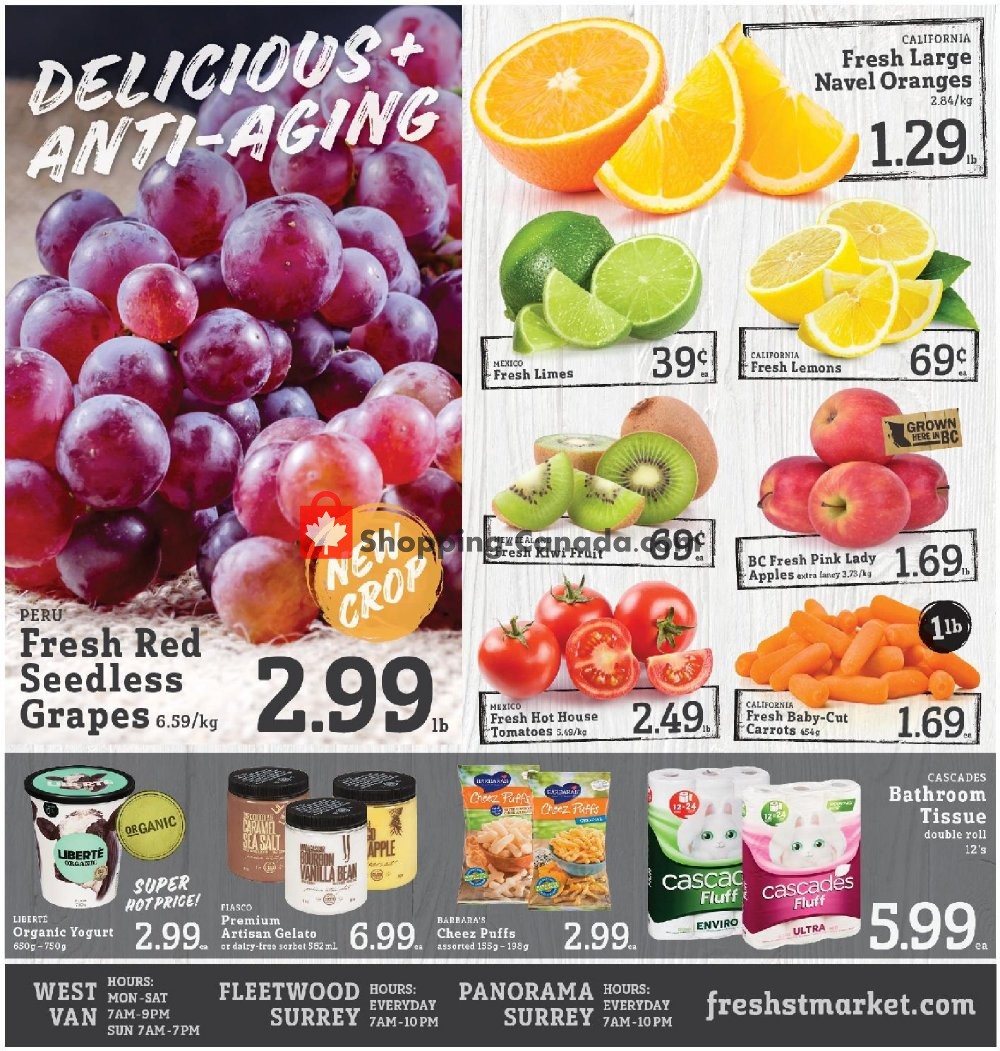Fresh St. Market flyer from Friday December 28, 2018 to Thursday January 3, 2019 - page 4
