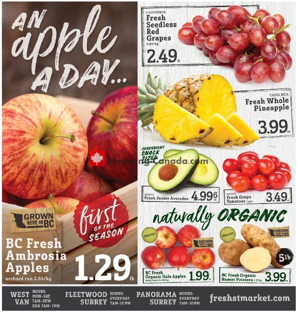 Fresh St. Market flyer from Friday October 4, 2019 to Thursday October 10, 2019 - page 8