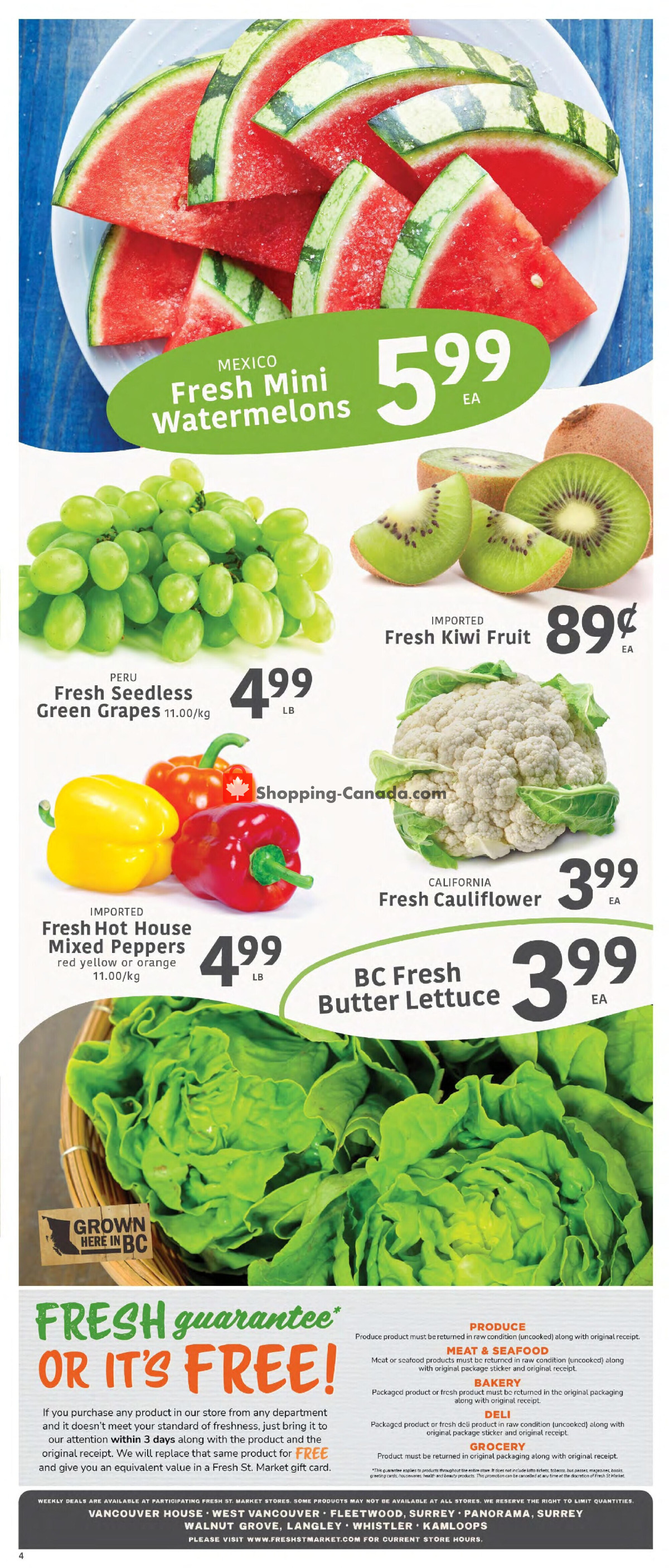 Fresh St. Market flyer from Friday March 1, 2024 to Thursday March 7, 2024 - page 4