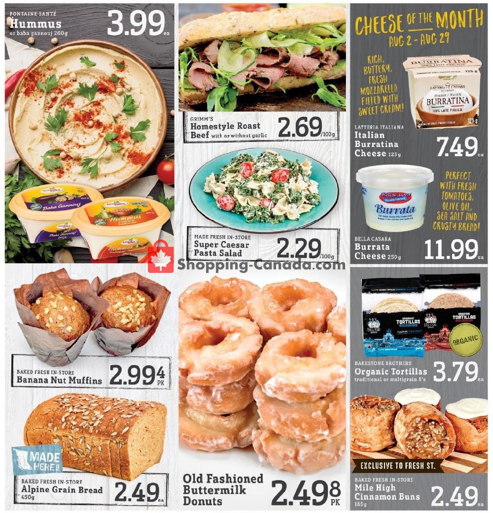 Fresh St. Market flyer from Friday August 9, 2019 to Thursday August 15, 2019 - page 3