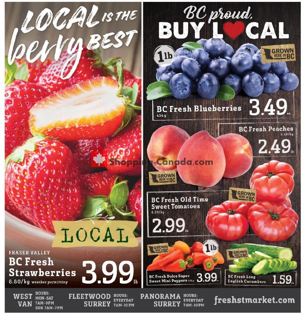 Fresh St. Market flyer from Friday August 9, 2019 to Thursday August 15, 2019 - page 8