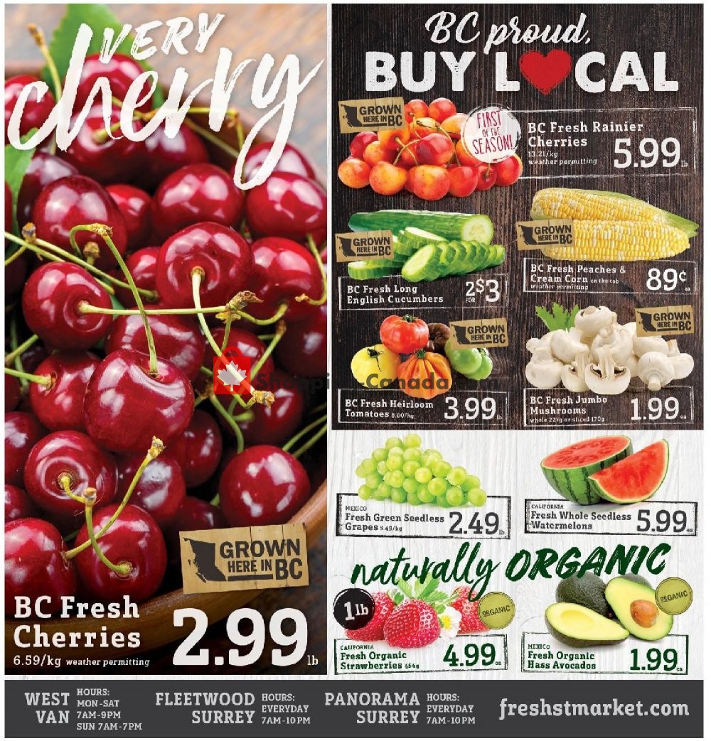 Fresh St. Market flyer from Friday July 12, 2019 to Thursday July 18, 2019 - page 8