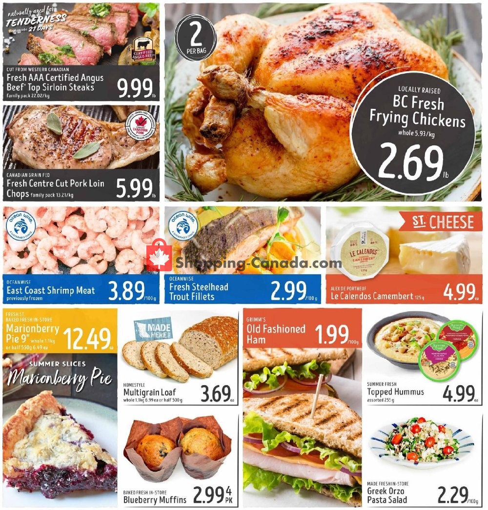 Fresh St. Market flyer from Friday July 3, 2020 to Thursday July 9, 2020 - page 2
