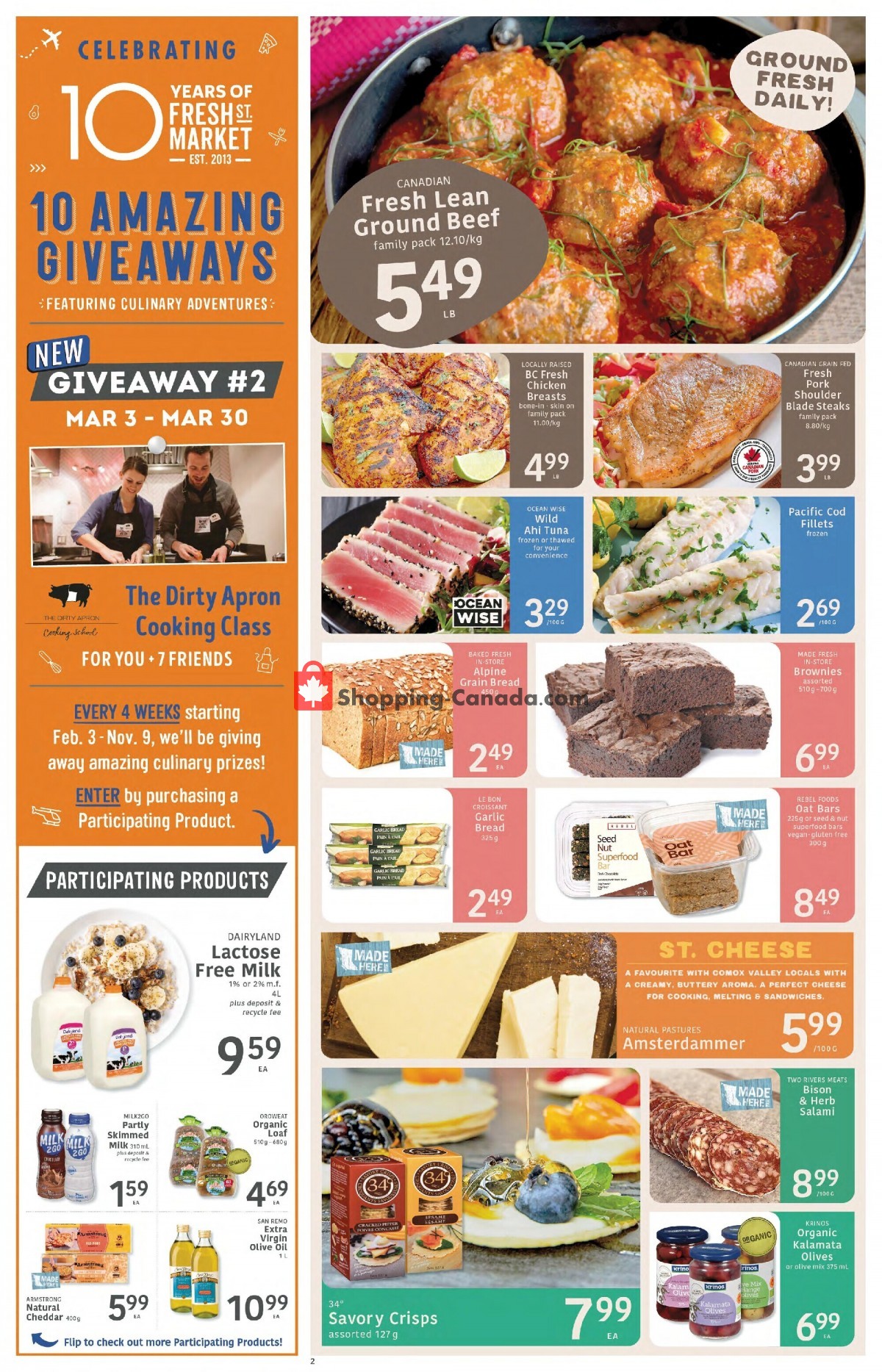 Fresh St. Market flyer from Friday March 3, 2023 to Thursday March 9, 2023 - page 2