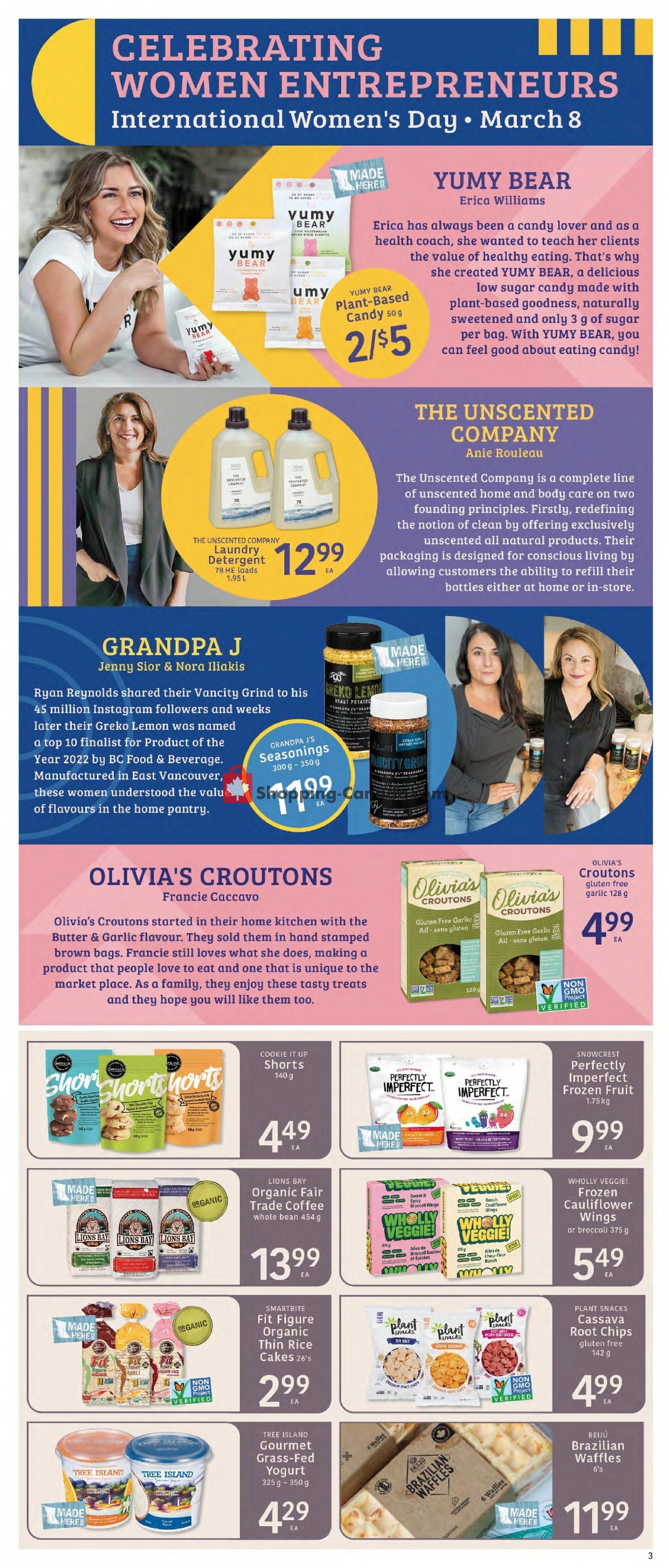 Fresh St. Market flyer from Friday March 3, 2023 to Thursday March 9, 2023 - page 3