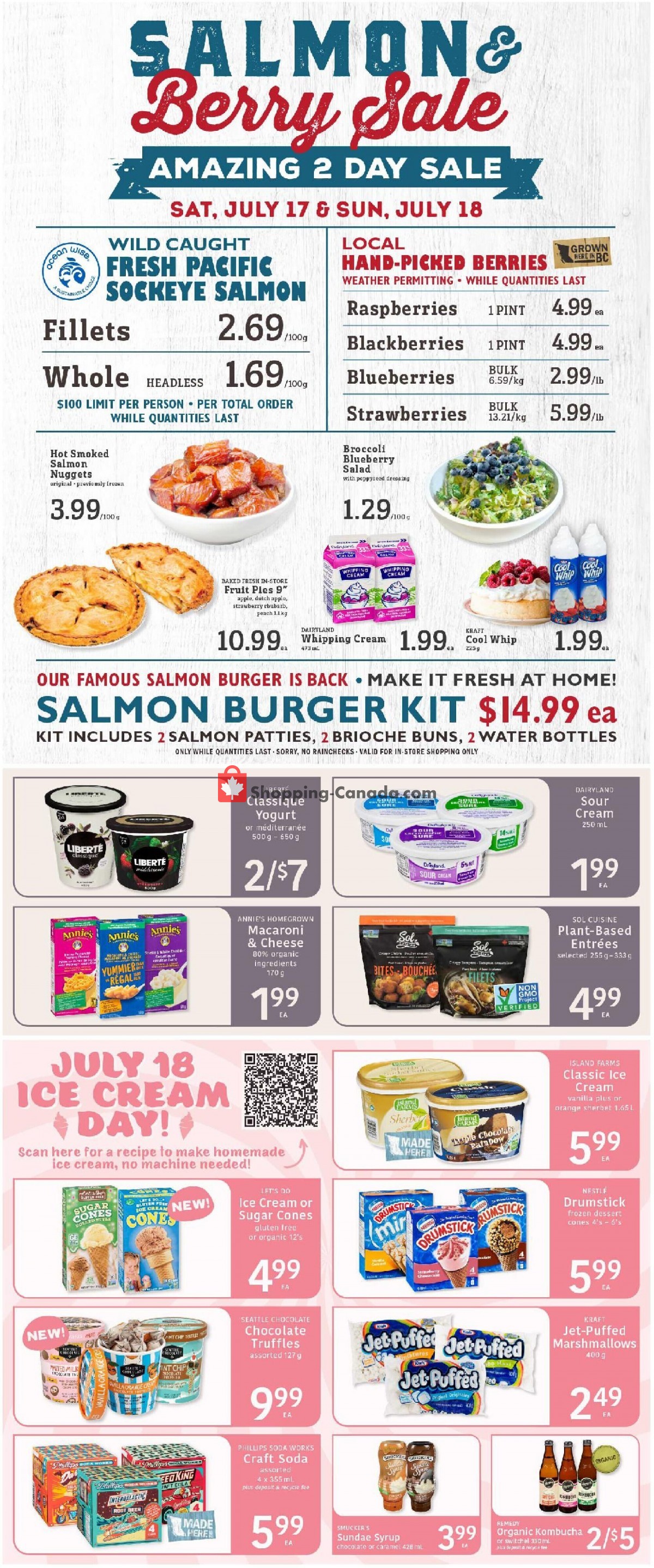 Fresh St. Market flyer from Friday July 16, 2021 to Thursday July 22, 2021 - page 3