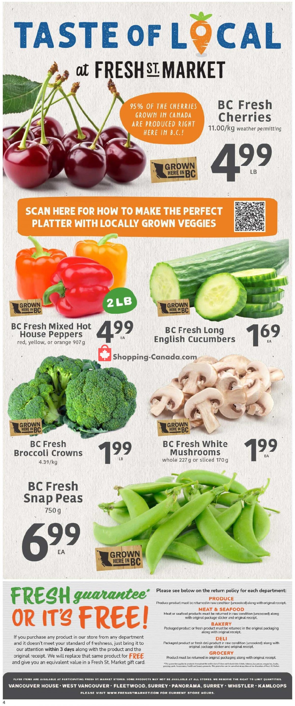 Fresh St. Market flyer from Friday July 9, 2021 to Thursday July 15, 2021 - page 4